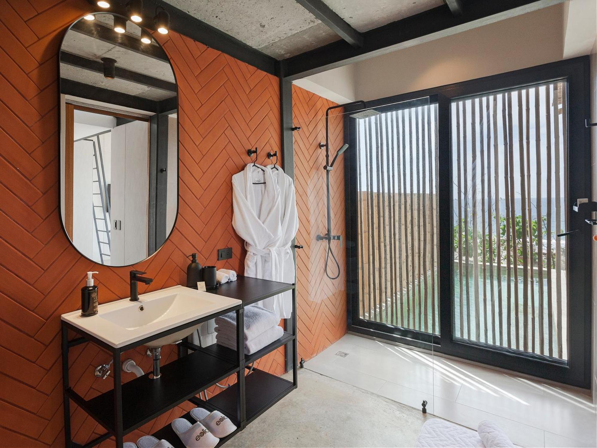 מנטה Eolia Sustainable Design Hotel מראה חיצוני תמונה